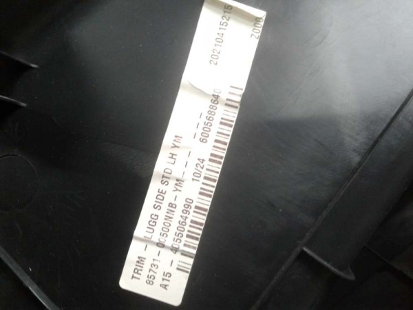 Hyundai Bayon  Bagaj Sol Yan İç Bakaliti Trim Orj. 85731-Q0500 / 85730-Q0500 (N-FG-140)
