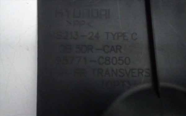 HYUNDAİ İ20 BAGAJ KİLİT EŞİK KAPLAMA BAKALİTİ 85770-C8050TRY 85771-C8050 CP (N-G-140)