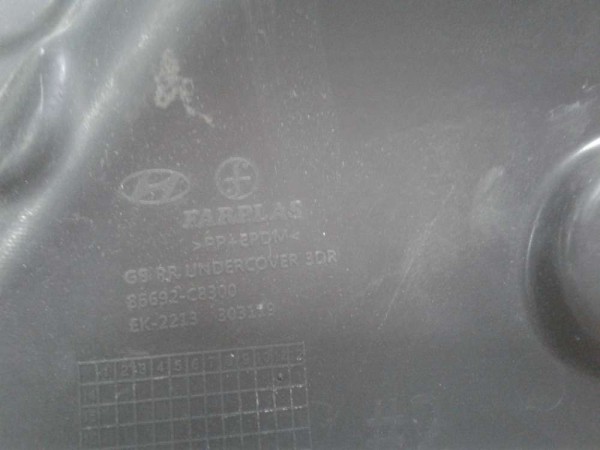 Hyundai İ20 Sol Arka Çamurluk Davlumbazı Gövde Koruması 86692-C8300 CP