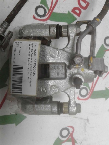 Hyundai Bayon Sağ Arka Fren Kaliperi Sökme 58311-Q0A30 YP (L-B-110)