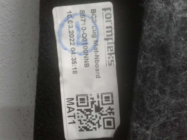 Hyundai İ20 Bayon Bagaj Halısı Orj Sökme 85710-Q0100 YP (O-F-120)