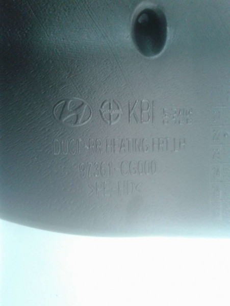 Hyundai Staria Sol Arka Isıtma Borusu (kanal) 97360-CG000 SP YP