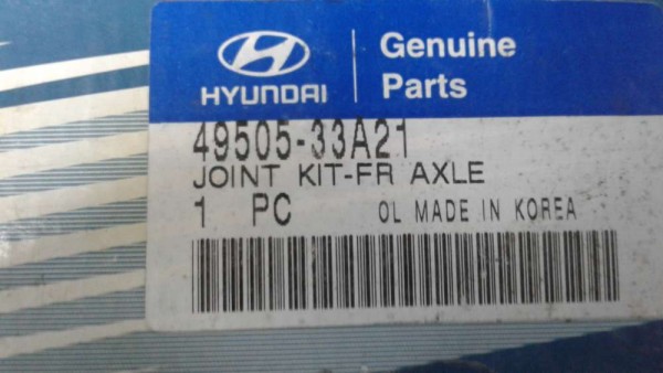 HYUNDAİ SONATA ON AKS MAFSAL TK.SOL ORJ.YP 4950533A21