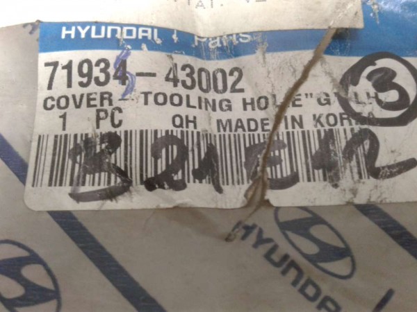 Hyundai Sol Arka Köşe Kapağı Orj.7193443002 YP(I-C-110)